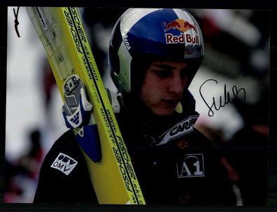 Georg Schlierenzauer Foto Original Signiert Skispringen ## BC G 27643