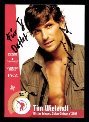Tim Wielandt Autogrammkarte Original Signiert Model ## BC G 28428
