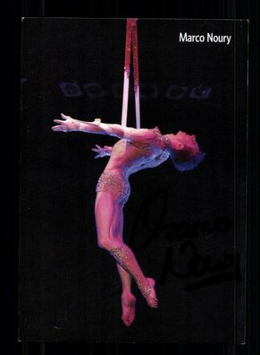 Marco Noury Autogrammkarte Original Signiert Zirkus ## BC 161341