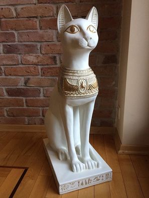 Katze Bastet Mythologie Ägypten Antik Cat Tier Hand bemalt