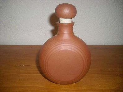 Tonflasche, Feldflasche aus Ton, Mittelalterflasche 0,25 l
