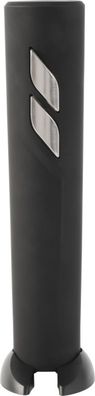 Flaschenöffner Wein in Schwarz elektrischer Korkenzieher mit Folienschneider ABS