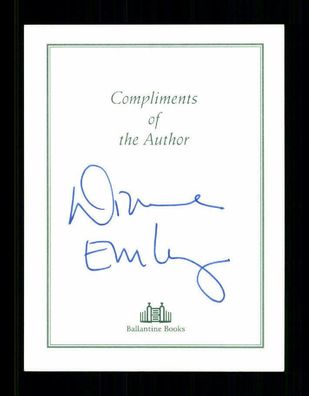 Dianne Emley Original Signiert Schriftsteller ## BC 161634