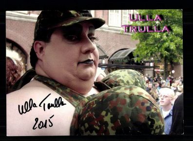 Ulla Trulla Autogrammkarte Original Signiert ## BC 162327
