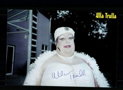 Ulla Trulla Autogrammkarte Original Signiert ## BC 162328