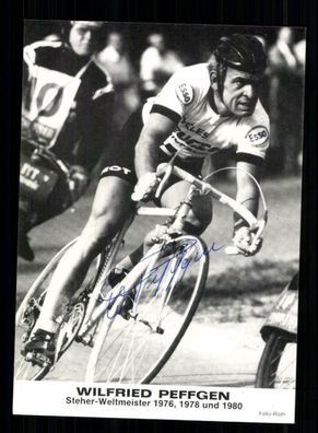 Wilfried Peffgen Autogrammkarte Original Signiert Radfahren