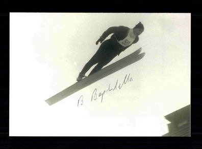 Bernd Baptistella Foto Original Signiert Skispringen