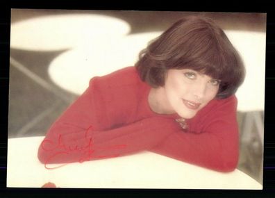Mireille Mathieu Autogrammkarte Original Signiert ## BC G 29256
