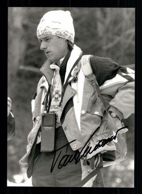 Toni Innauer Foto Original Signiert Skispringen ## G 29454