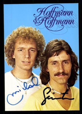 Hoffmann und Hoffmann Autogrammkarte Original Signiert ## BC 46768