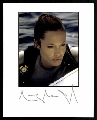 Angelina Jolie Autogrammkarte TOP ## BC G 29542