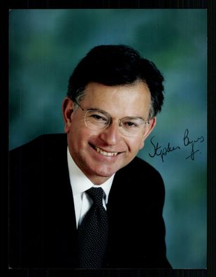 Stephen Byers Politiker Foto Original Signiert # BC G 29547