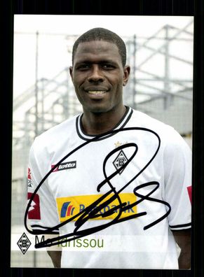 Mo Idrissou Autogrammkarte Borussia Mönchengladbach 2011-12 Original
