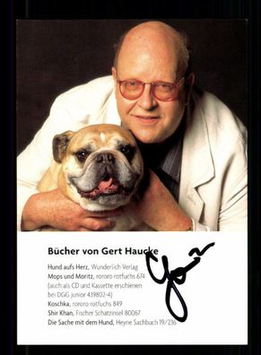 Gert Haucke Autogrammkarte Original Signiert ## BC 164489
