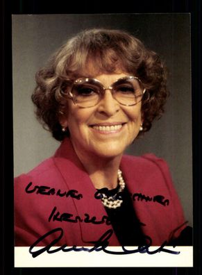 Anette von Aretin Autogrammkarte Original Signiert ## BC 164757