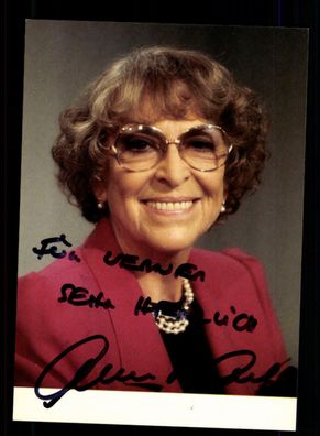 Anette von Aretin Autogrammkarte Original Signiert ## BC 164758