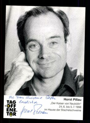 Horst Pillau Autogrammkarte Original Signiert ## BC 164777