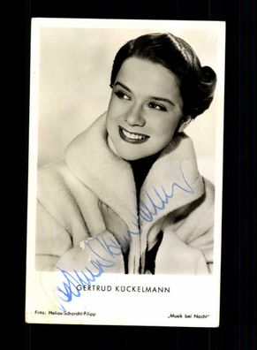 Gertrud Kückelmann Kolibri Autogrammkarte Original Signiert ## BC 166525