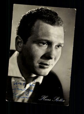Hans Stetter Progress Autogrammkarte Original Signiert ## BC 170486