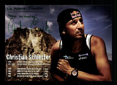Christian Schiester Autogrammkarte Original Signiert Exremsportler ## BC 170560