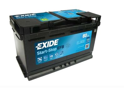 EL800 EXIDE EFB Start-Stop 12V/80Ah 720A (EN) Erstausrüstertechnologie