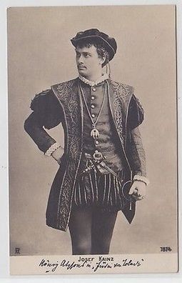 61754 Ak Schauspieler Josef Kainz im Kostüm um 1900