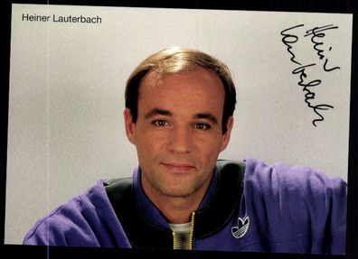 Heiner Lauterbach Autogrammkarte Original Signiert ## BC 53757