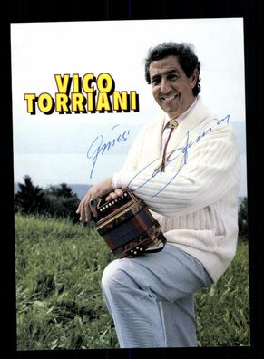 Vico Torriani Autogrammkarte Original Signiert ## BC 59841