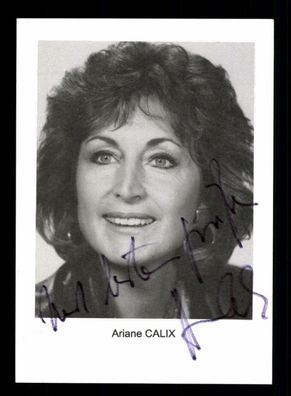 Ariane Calix Autogrammkarte Original Signiert # BC 68237