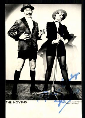 The Hovens Autogrammkarte Original Signiert ## BC 15113