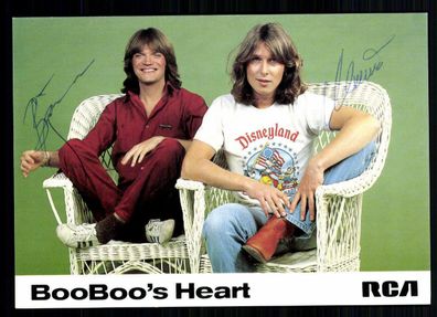 Boo Boos Heart Autogrammkarte Original Signiert ## BC 15719