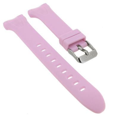 Calypso Uhrenarmband rosa aus Kunststoff mit Spezial Anstoß ? K5741/2