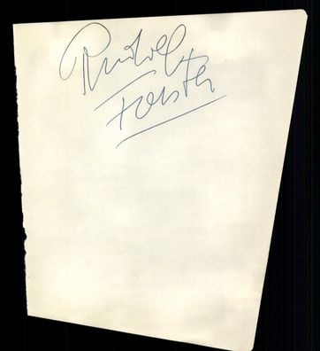 Rudolf Forster Albumblatt Orignal Signiert + ## BC G 23424