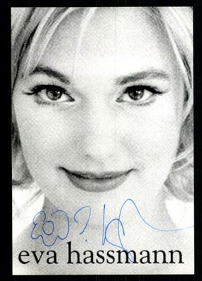 Eva Hassmann Autogrammkarte Original Signiert ## BC 26546