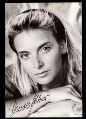 Claudia Zöhrer Autogrammkarte Original Signiert ## BC 26184