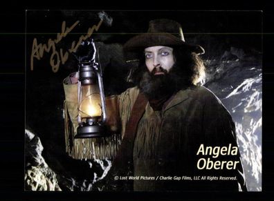 Angela Oberer Autogrammkarte Original Signiert Schriftsteller # BC 134892