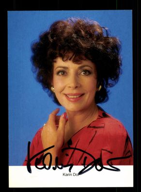 Karin Dor Rüdel Autogrammkarte Original Signiert # BC 82431