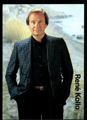 Rene Kollo Autogrammkarte Original Signiert ## BC 35899