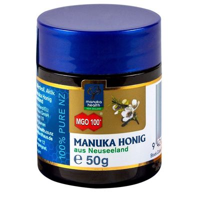 50g Manuka Health Aktiver Manuka Honig MGO 100+ aus Neuseeland Naturprodukt