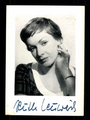 Ruth Leuwerik Autogrammkarte TOP ## BC 168028