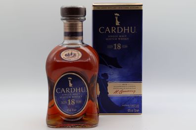 Cardhu 18 Jahre Single Malt Classic Malts Selection 0,7 ltr.