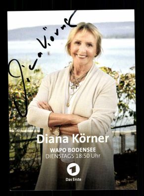 Diana Körner Wapo Bodensee Autogrammkarte Original Signiert ## BC 169892