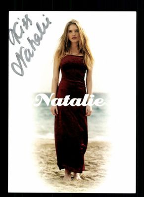 Natalie Autogrammkarte Original Signiert ## BC 170054