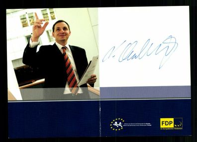 Jorgo Chatzimarkakis Autogrammkarte Original Signiert # BC 171254