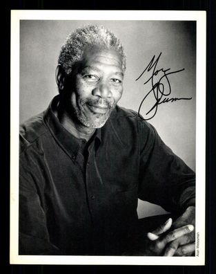 Morgan Freemann Autogrammkarte TOP ## BC G 30053