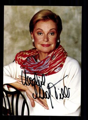 Nadja Tiller Autogrammkarte Original Signiert # BC 96499