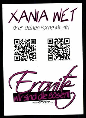 Xania Wet Autogrammkarte Original Signiert ## BC 53319