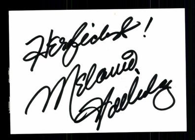 Melanie Holliday Original Signiert ## BC 110582