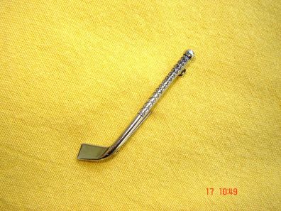 Anstecknadel Eishockeyschläger Eishockey ca 6 cm