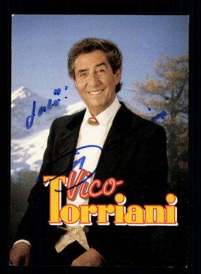 Vico Torriani Autogrammkarte Original Signiert ## BC 129501